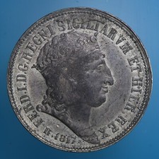 NAPOLI FERDINANDO I° PIASTRA