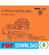 Lancia DELTA 4WD Parts Catalog