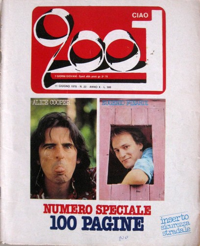 Ciao 2001 1978 alice cooper - 23,