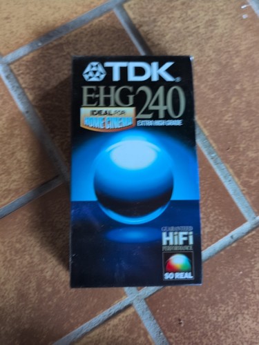 Tdk 120 videocassetta - tdk-e-hg,