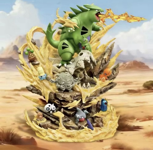 Pokemon sandsturm szene figur - sandsturm-szene,