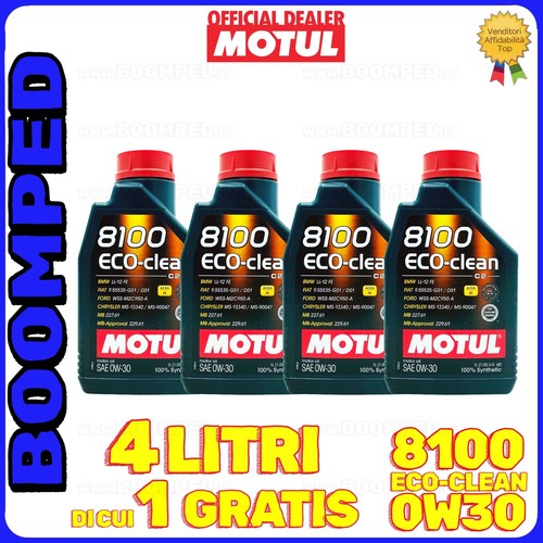 Motul 8100 eco clean - motul, lt