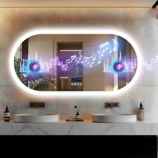 Specchio bagno Bluetooth LED specchio bagno con illuminazione touch specchio parete 🎶