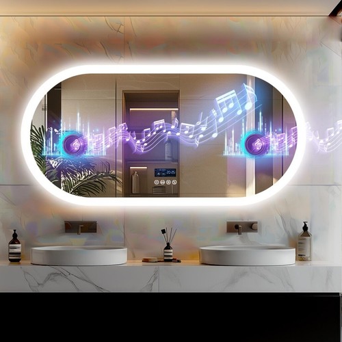Specchio bagno bluetooth led - specchio,
