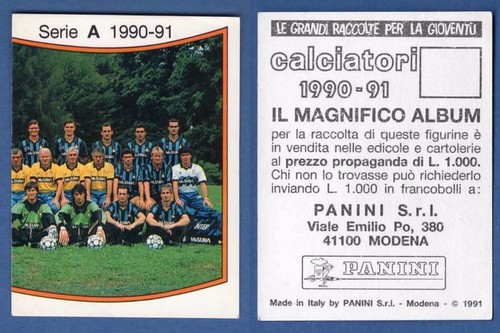 Figurina calciatori panini - figurina,