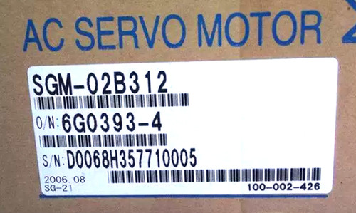 Servomotore yaskawa - ac,