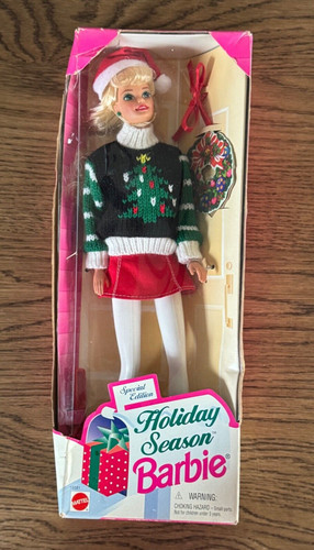 Bambola barbie bionda stagione - bambola,