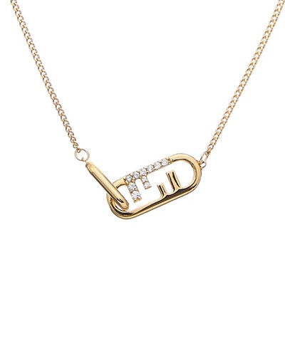 Collana donna fendi lock - collana, o'lock