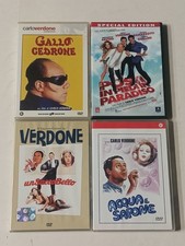 DVD LOTTO 4 FILM CARLO VERDONE