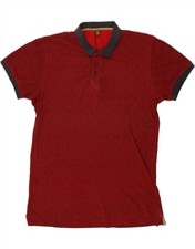 Polo uomo benetton media rossa - polo,