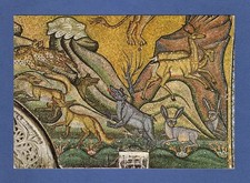 Venezia Basilica di S.Marco Atrio particolare Arca di Noe' non viaggiata 