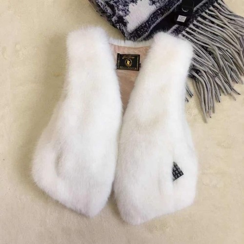 Gilet pelliccia sintetica - in,
