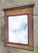 SPECCHIERA DELL' 800 CORNICE  + SPECCHIO ORIGINALE CM 112 X 92 DA RESTAURARE