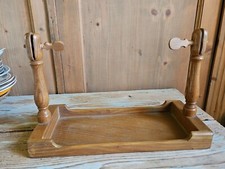 Grande Antica  Base legno  Massello Tornito Cornice Telaio  Da Ricamo 