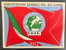 Tessera l 1952 - tessera, g.g.i.l.