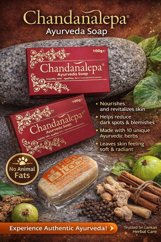 Chandanalepa sapone alle erbe - chandanalepa,