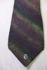 TRUSSARDI 100% SETA SILK TIE