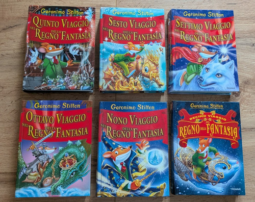 Set libri geronimo stilton - geronimo,