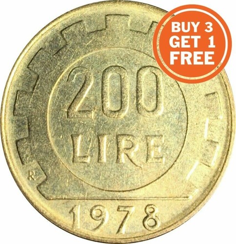 Moneta 200 lire italiane - moneta,