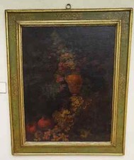 ANTICO DIPINTO AD OLIO SU TELA