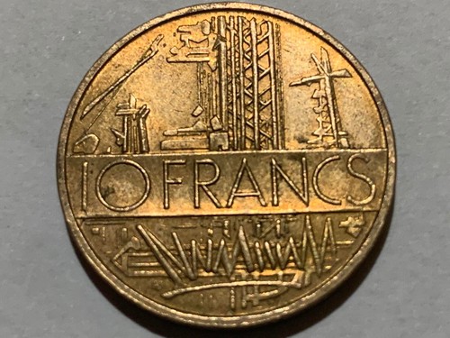 Moneta francia francs - 10,