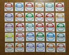 Blocco stock lotto di 30 bolli