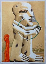 Litografia Horst Antes