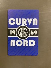 Targa in metallo “ Curva