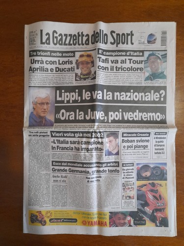 Gazzetta dello sport luglio - dello,