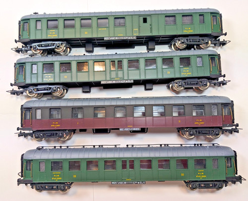 Carrozze treno rapido jouef - carrozze,