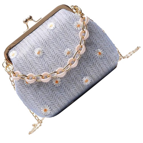 1pc borsa paglia stile - ,