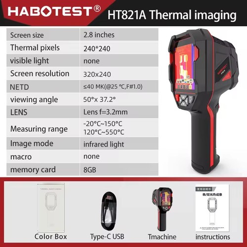 Habotest ht821a termocamera - habotest,