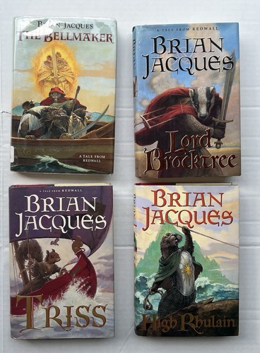 Brian jacques hardcover book - 4,