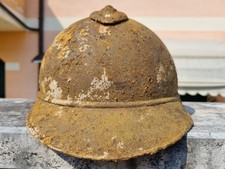 Elmetto Adrian Italiano M15 Ww1 Scavo Damage Alpini Non Trattato 