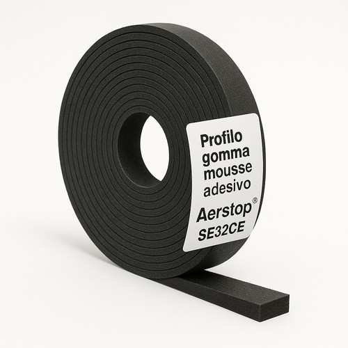 Profilo gomma mousse - gomma, aerstop®