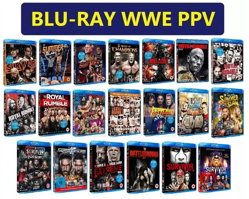Wwe blu ray - wwe, originali
