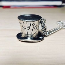 Collana Alice nel paese delle meraviglie cappellaio matto alice in wonderland