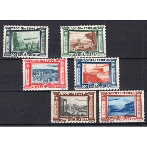 1933 italia crociera - italia, zeppelin