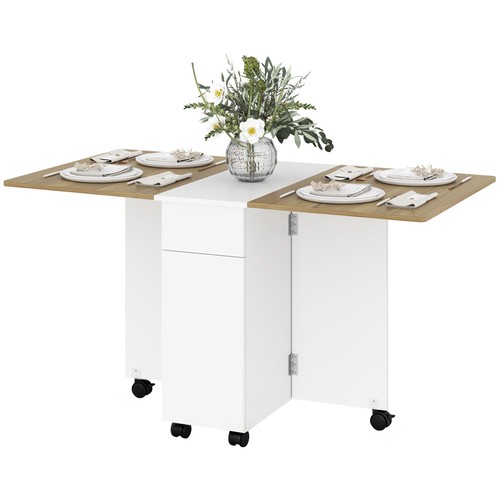Homcom tavolo allungabile con - tavolo,