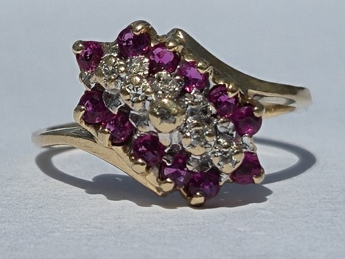Anello vintage oro giallo - , 10