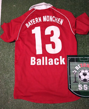 Bayern MUNCHEN 2005-2006 Football SHIRT ballack Adidas VINTAGE Trikot Maglia s