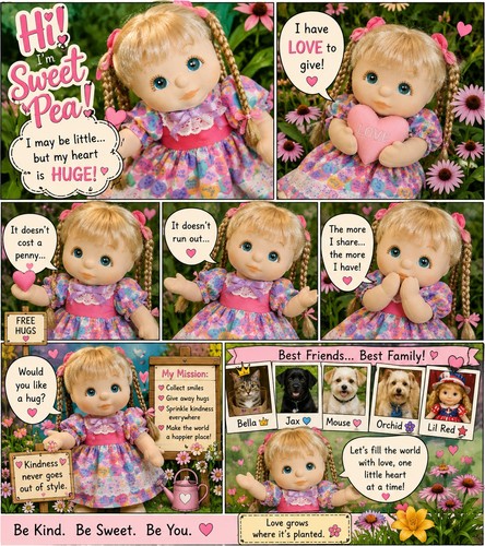 Bambola vintage child - my,