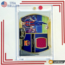 2016-17 Panini Select Soccer NEYMAR JR GAME Worn Patch Relic Player Jersey