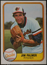 Fleer Baseball 1981 Jim Palmer