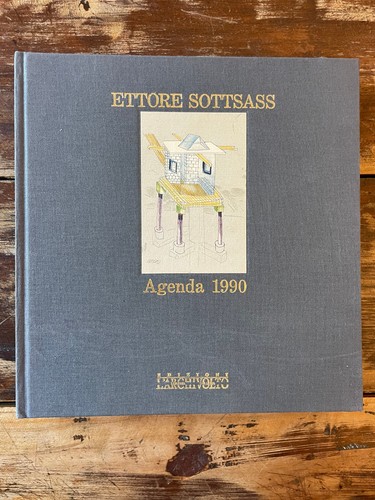 Ettore sottsass agenda 1990 - agenda,