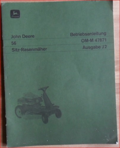 John deere manuale - deere, uso