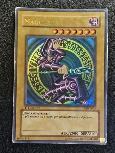 Yugioh mago nero prima - nero,