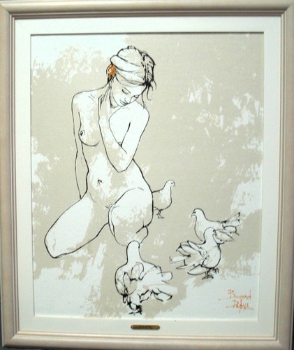 Nudo giovane ragazza - nudo:, con