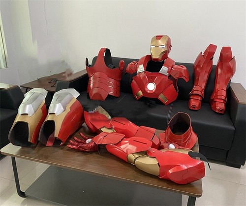 Tuta iron man indossabile - tuta,