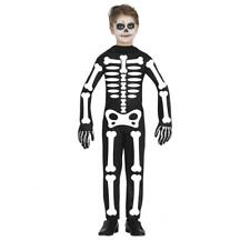 Costume tuta jumpsuit scheletro bambino